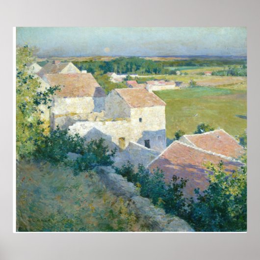 Willard Metcalf MidSummer Twilight Poster (Voorkant)