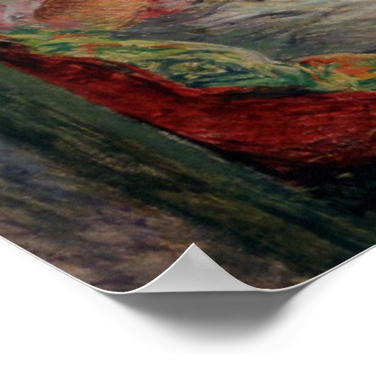 Willard Metcalf Mijn vrouw en dochter Poster (Hoek)