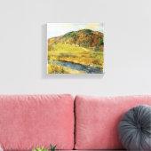 Willard Metcalf November Mosaic Canvas Afdruk (Insitu (Woonkamer))