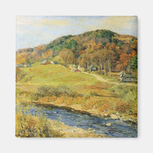 Willard Metcalf November Mosaic Magneet
