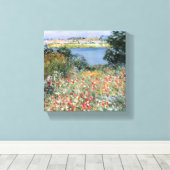  Willard Metcalf Poppy Garden Canvas Afdruk (Insitu (Houten vloer))