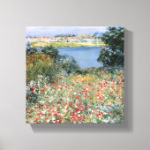 Willard Metcalf Poppy Garden Canvas Afdruk (Voorkant)
