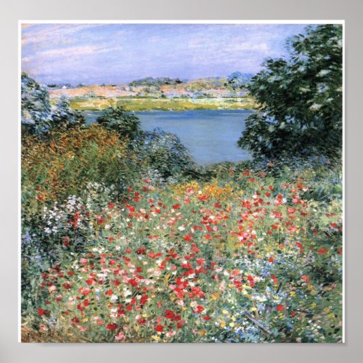  Willard Metcalf Poppy Garden Poster (Voorkant)
