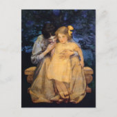 Willcox's moeder en kind briefkaart (Voorkant)
