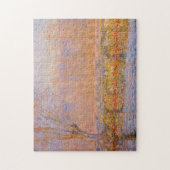 Wille Spring op de Epte Monet Fine Art Legpuzzel (Verticaal)