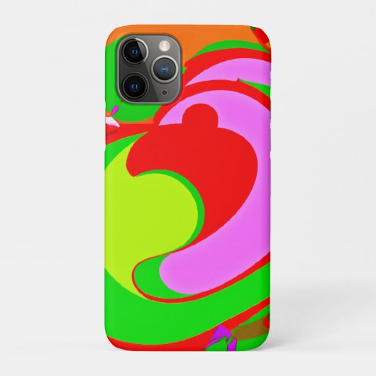 Willekeurig Abstract patroon Case-Mate iPhone Case (Achterkant)
