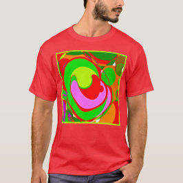 Willekeurig Abstract patroon T-shirt