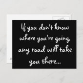 Willekeurig briefkaart (Voorkant / Achterkant)