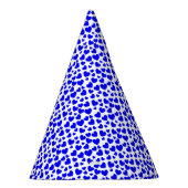 Willekeurig formaat en gekleurd hart feesthoedjes (Rechts)