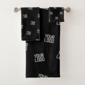 Willekeurig gearrangeerd ontwerp, zakelijke Logo o Bad Handdoek (Insitu)