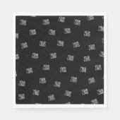 Willekeurig gearrangeerd ontwerp, zakelijke Logo o Servet (Voorkant)