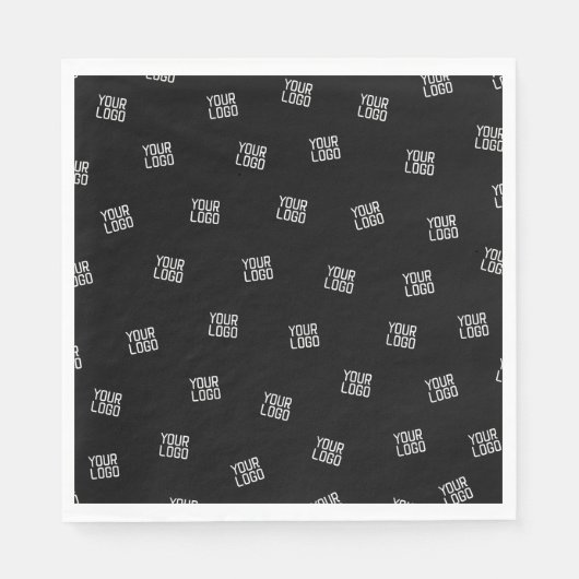 Willekeurig gearrangeerd ontwerp, zakelijke Logo o Servet (Voorkant)
