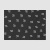 Willekeurig gearrangeerd ontwerp, zakelijke Logo o Tissuepapier (Voorkant)