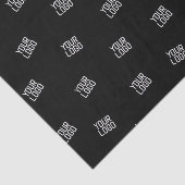 Willekeurig gearrangeerd ontwerp, zakelijke Logo o Tissuepapier (Detail)