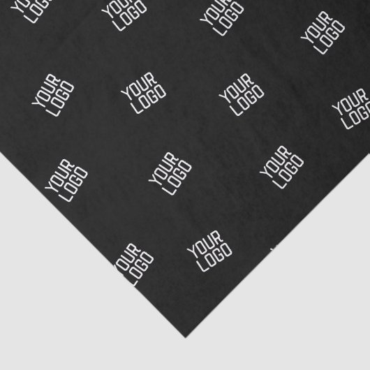 Willekeurig gearrangeerd ontwerp, zakelijke Logo o Tissuepapier (Detail)