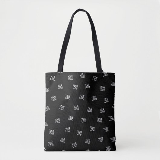 Willekeurig gearrangeerd ontwerp, zakelijke Logo o Tote Bag (Voorkant)