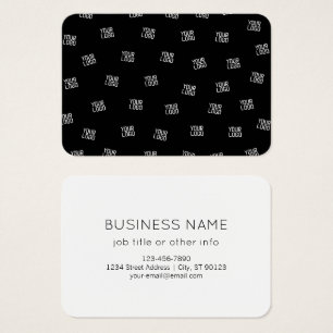 Willekeurig gearrangeerd ontwerp, zakelijke Logo o Visitekaartje