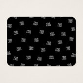 Willekeurig gearrangeerd ontwerp, zakelijke Logo o Visitekaartje (Voorkant)