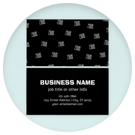 Willekeurig gearrangeerd ontwerp, zakelijke Logo o Visitekaartje