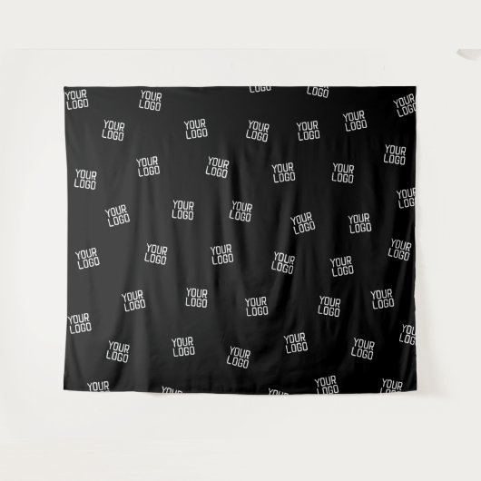 Willekeurig gearrangeerd ontwerp, zakelijke Logo o Wandkleed (Voorkant (horizontaal))