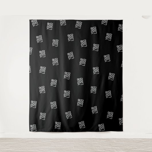 Willekeurig gearrangeerd ontwerp, zakelijke Logo o Wandkleed (Voorkant)