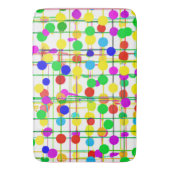 Willekeurig geometrisch patroon badmat (Voorkant Verticaal)