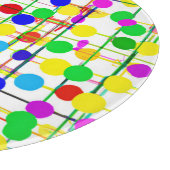 Willekeurig geometrisch patroon snijplank (Hoek)