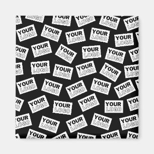 Willekeurig geplaatst Zoek naar uw Logo of een fot Magneet