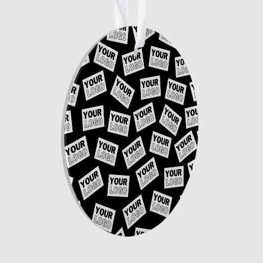 Willekeurig geplaatst Zoek naar uw Logo of een fot Ornament (voorkant)