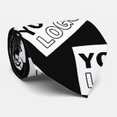 Willekeurig geplaatst Zoek naar uw Logo of een fot Stropdas (Opgerold)