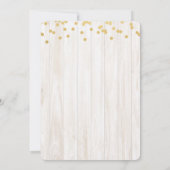 WILLEKEURIG JAAR - Cheers Wine Jubileum Uitnodigin Kaart (Achterkant)