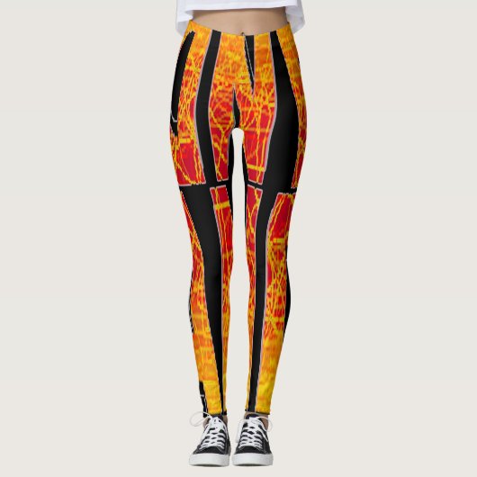 WILLEKEURIG LEGGINGS (Voorkant)