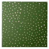  willekeurig poolpuntpatroon Tile Tegeltje (Voorkant)