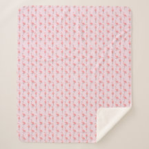 Willekeurig Roze Flamingo Vogel Patroon