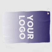 Willekeurige achtergrond | Witte gradiënt en uw Lo Golfhanddoek (Horizontaal)