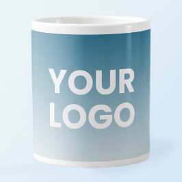 Willekeurige achtergrond | Witte gradiënt en uw Lo Grote Koffiekop