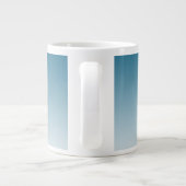 Willekeurige achtergrond | Witte gradiënt en uw Lo Grote Koffiekop (Achterkant)