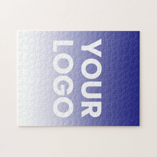 Willekeurige achtergrond | Witte gradiënt en uw Lo Legpuzzel (Horizontaal)