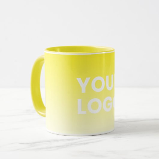 Willekeurige achtergrond | Witte gradiënt en uw Lo Mok (Voorkant links)