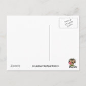 Willekeurige Briefkaart egel (Achterkant)