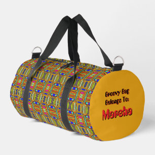 Willekeurige Chaos Multi Kleur Groovy Plunjezak