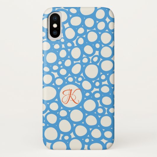 Willekeurige cirkels Case-Mate iPhone case (Achterkant)