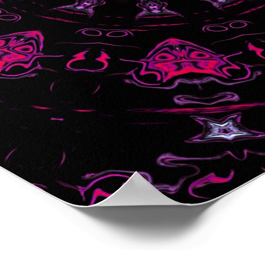 Willekeurige cirkels van het poster van de hel (Hoek)