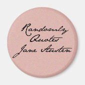Willekeurige citaten Jane Austen Magnet (Voorkant)