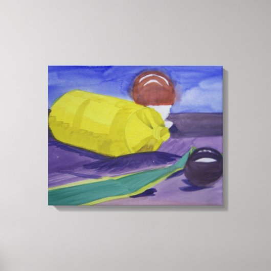 willekeurige dingen canvas afdruk (Voorkant)