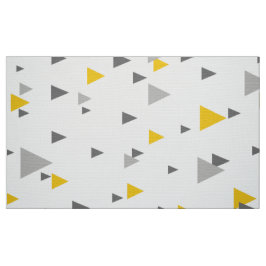 Willekeurige driehoeken Modern naadloos patroon Stof