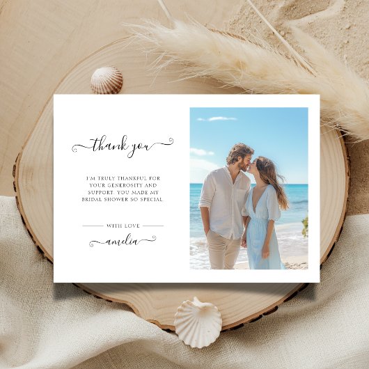 Willekeurige Event Fantasie Script Bruidsmeisjesfe Bedankkaart