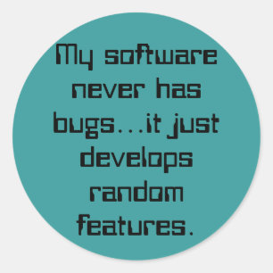 Willekeurige functies stickers