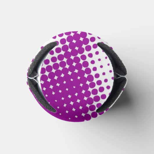 Willekeurige halftone kleurrijke achtergrond blikjeskoeler (Bodem)