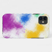 Willekeurige halftone kleurrijke achtergrond Case-Mate iPhone case (Achterkant (horizontaal))